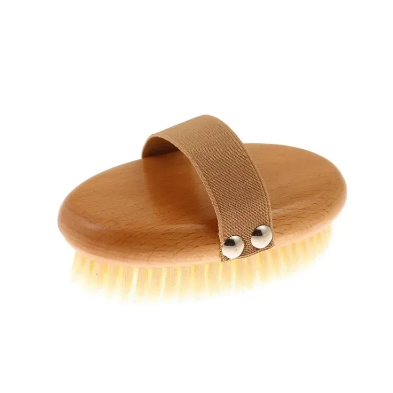 SPA Wooden Boar Bristle Body Brush