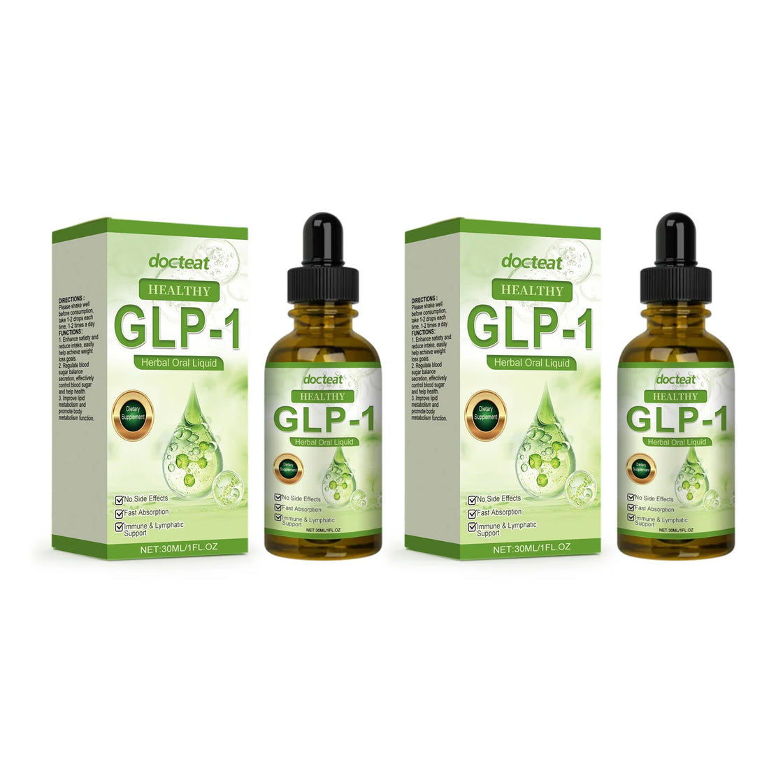 GLP-1 Liquid Drops for Weight Loss & Slimming