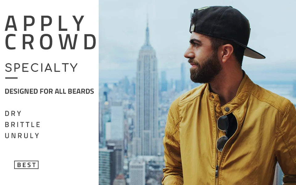 Men’s Natural Beard Balm & Growth Oil