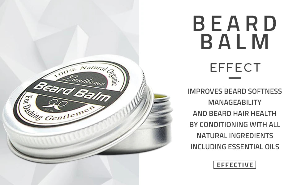 Men’s Natural Beard Balm & Growth Oil