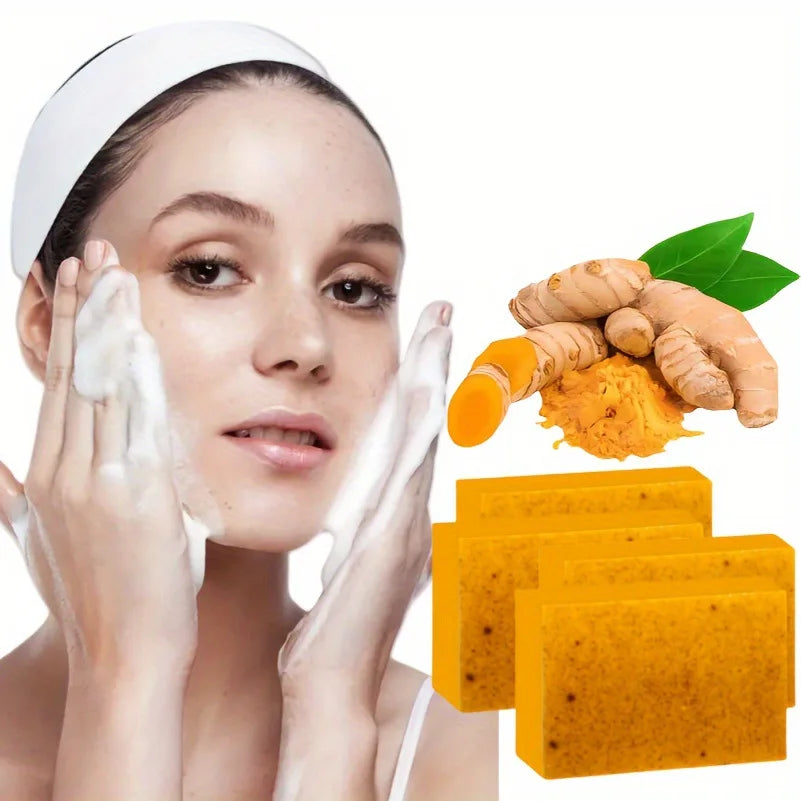 Turmeric & Lemon Handmade Soap Set