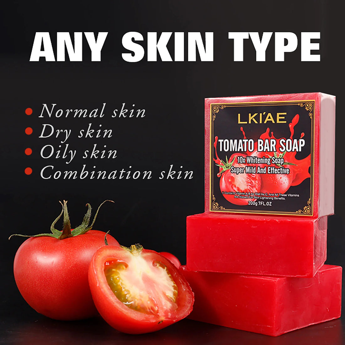 LKIAE Tomato Scented Natural Bar Soap – 200g