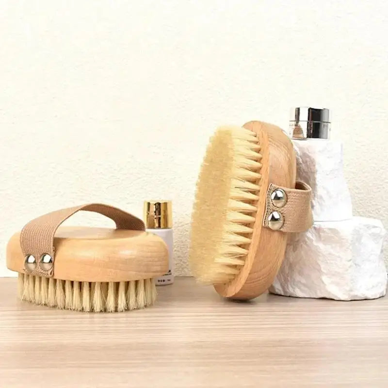 SPA Wooden Boar Bristle Body Brush
