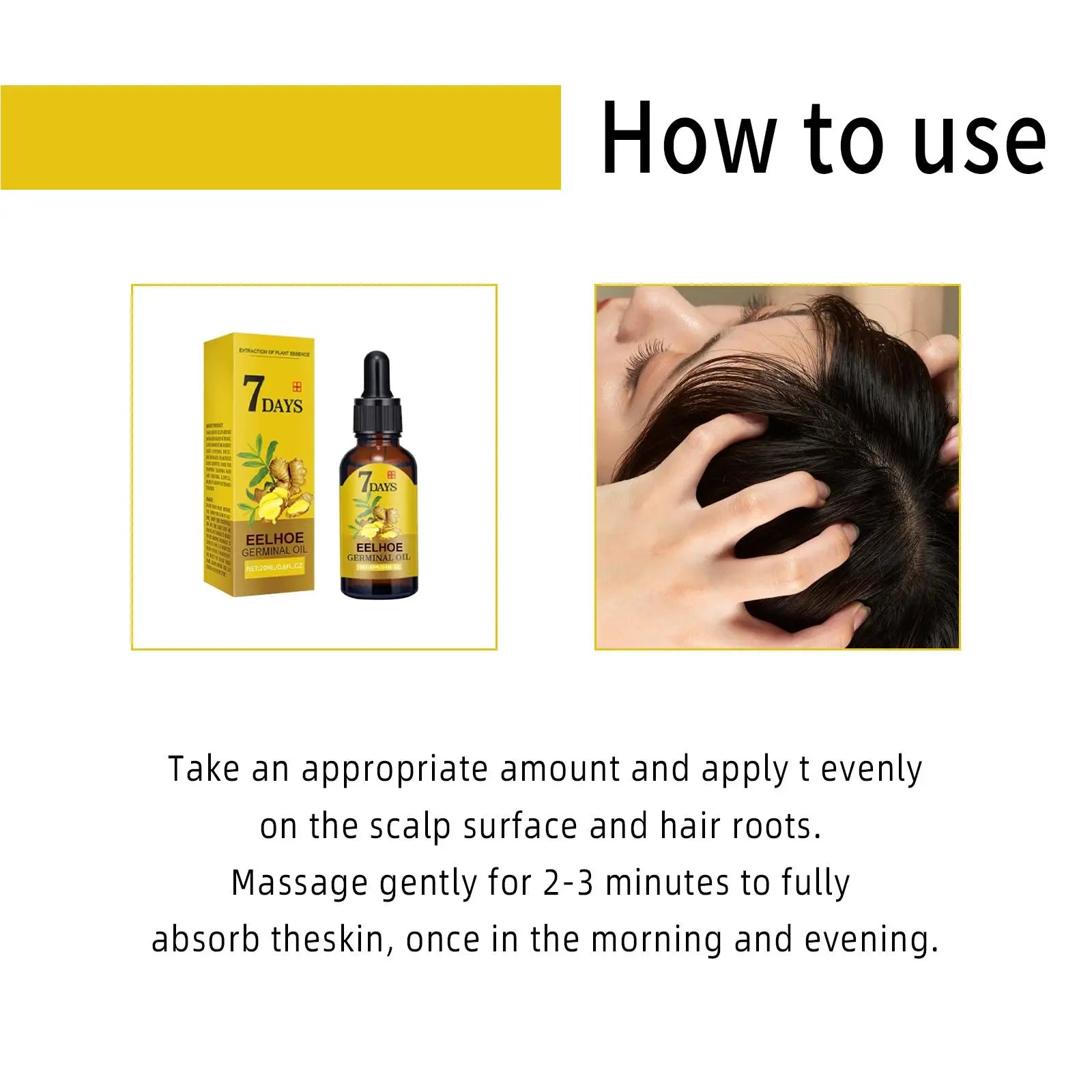 Ginger Hair Root & Scalp Treatment Oil