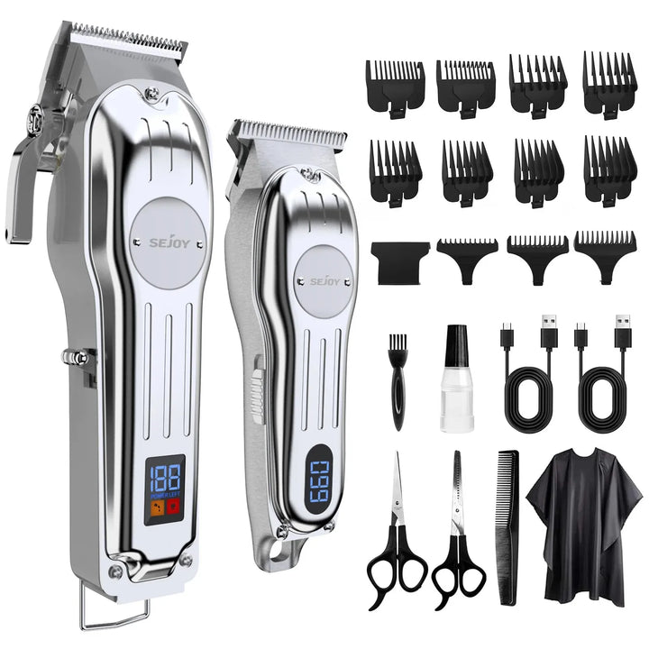 Sejoy Professional Cordless Hair Clipper Kit
