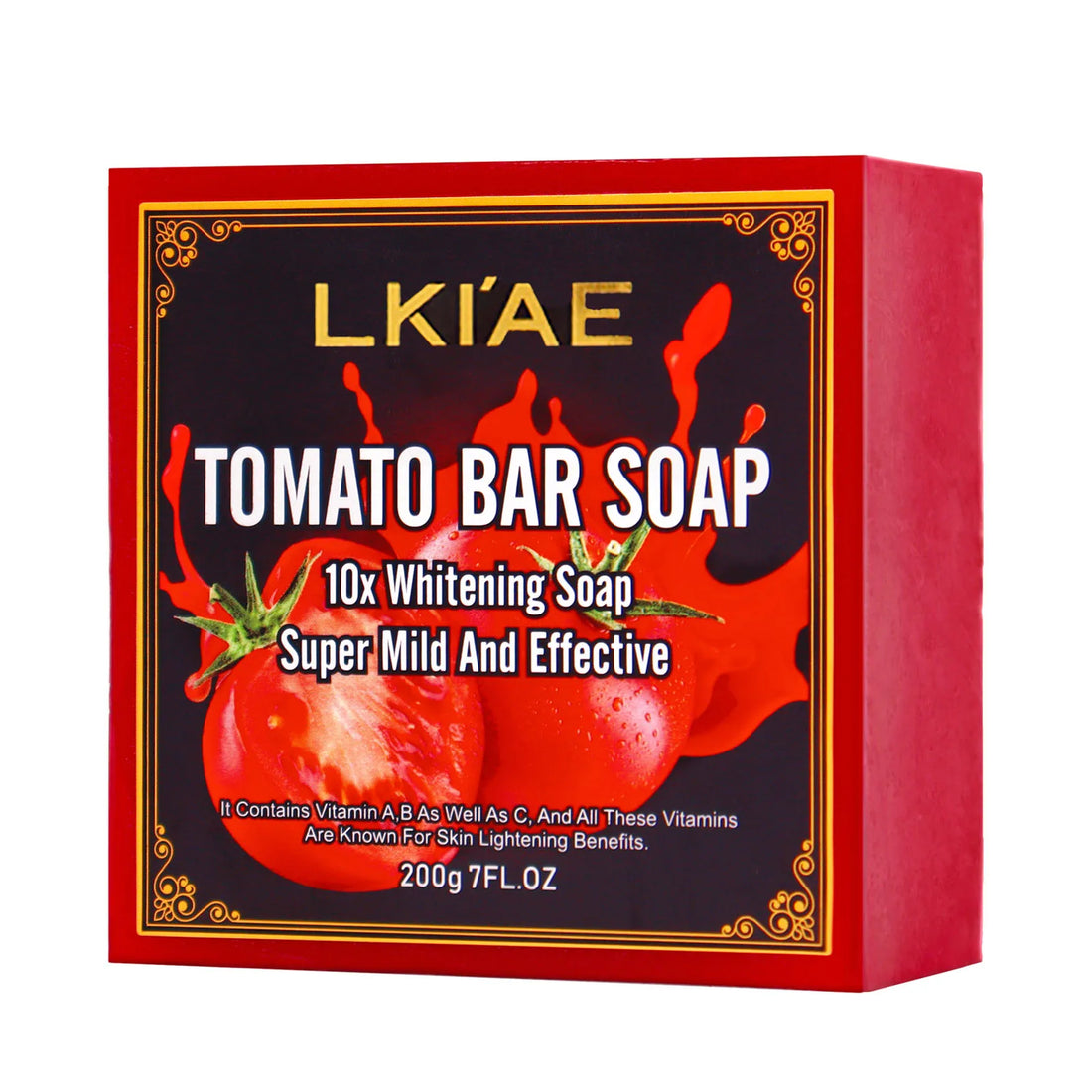 LKIAE Tomato Scented Natural Bar Soap – 200g