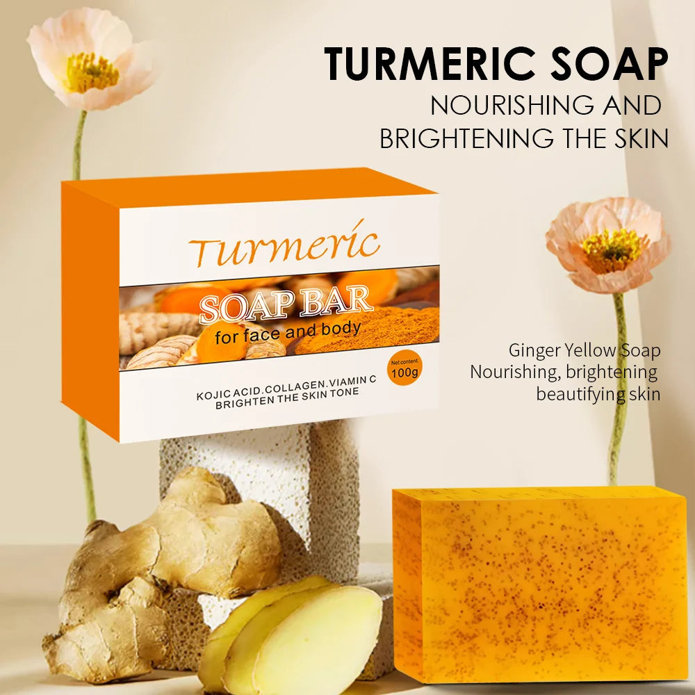 Turmeric & Lemon Handmade Soap Set