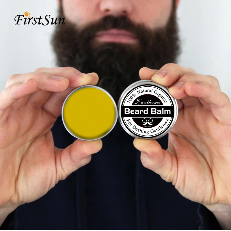 Men’s Natural Beard Balm & Growth Oil