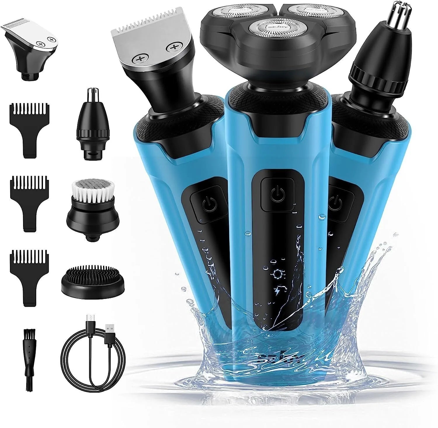 SEJOY 3-in-1 Men’s Electric Shaver