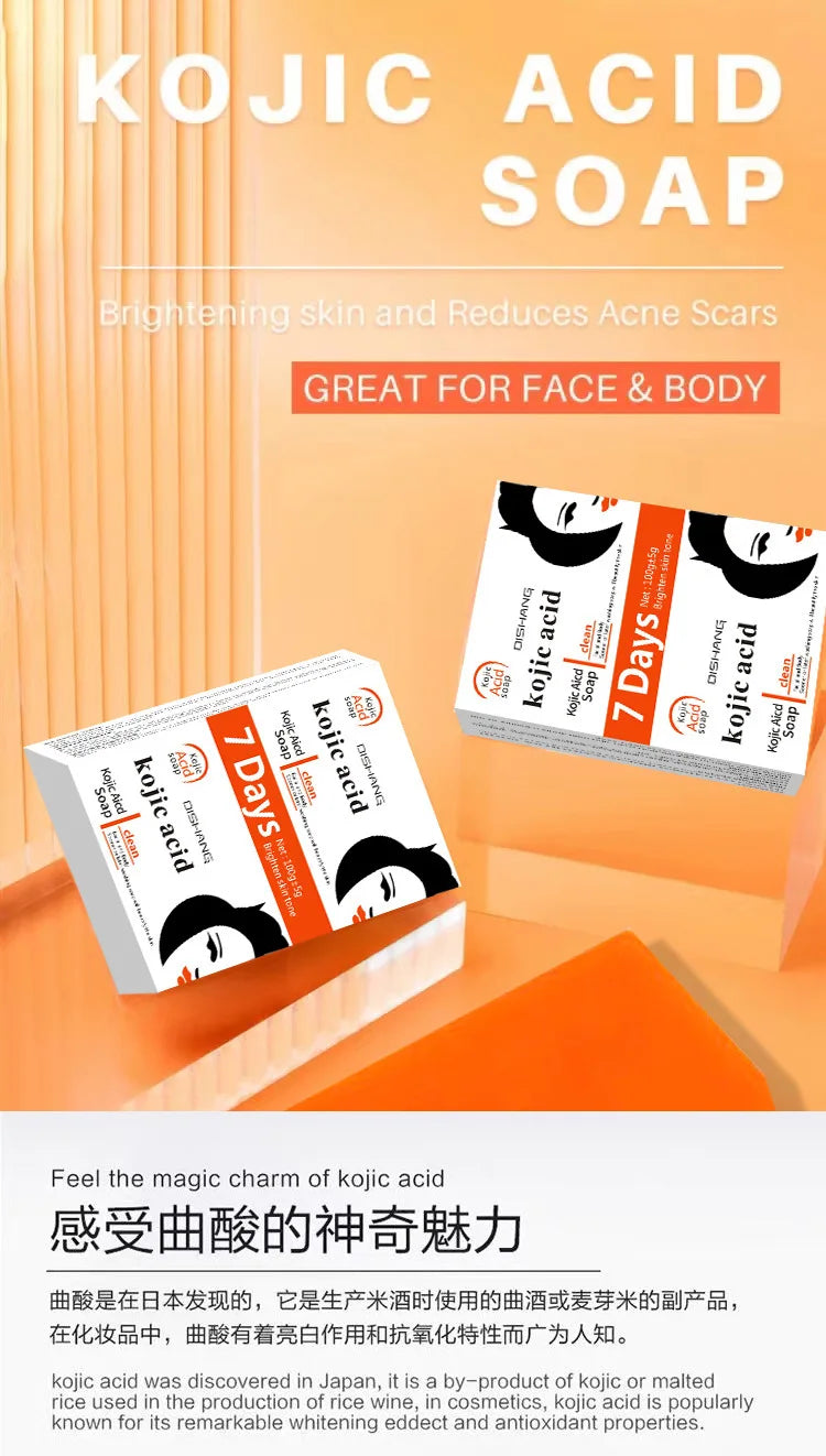 Handmade Kojic Acid Whitening Soap