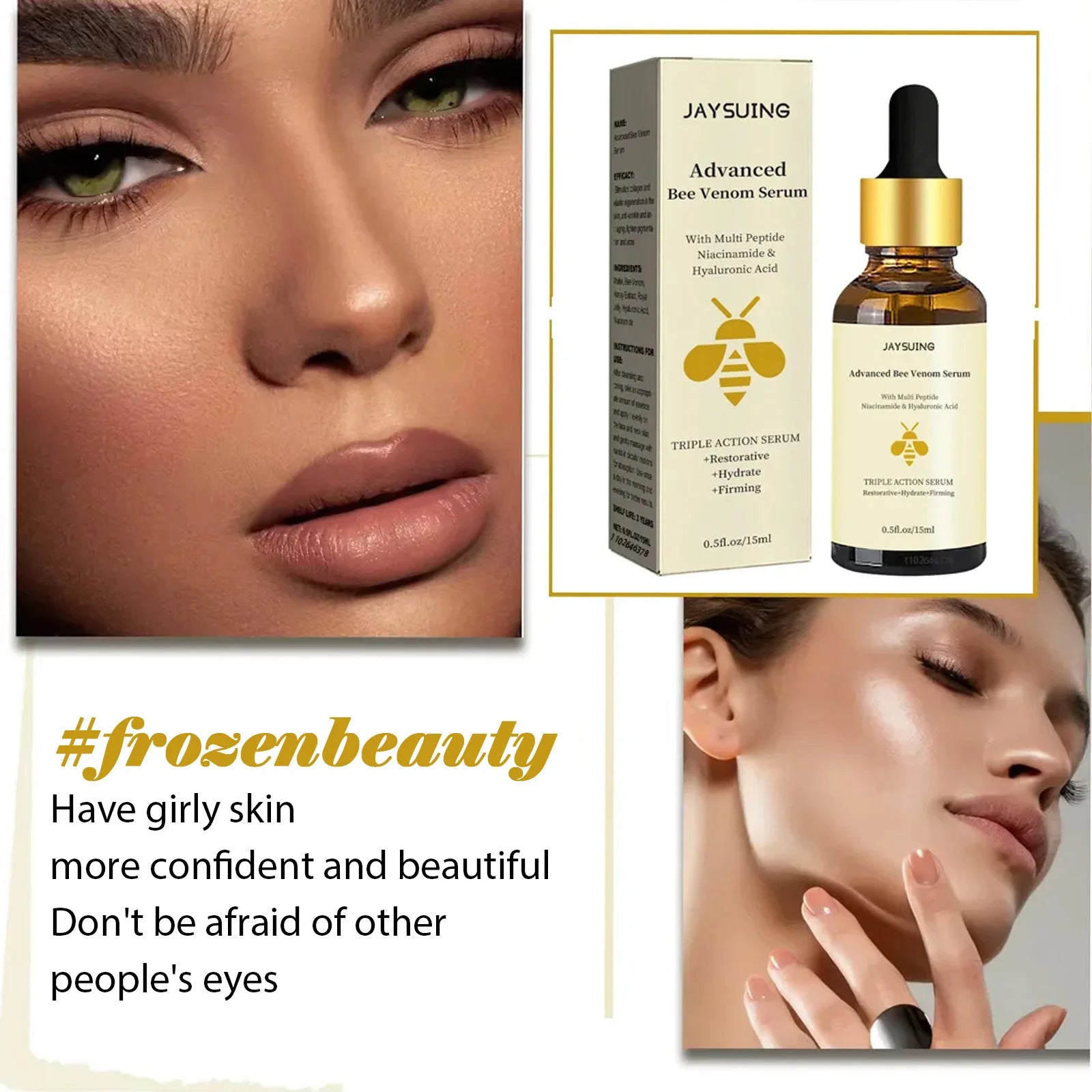 Bee Venom Wrinkle Reduction Face Serum