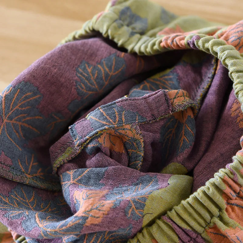 Women’s Japanese Cotton Pajama Set – Spring/Autumn