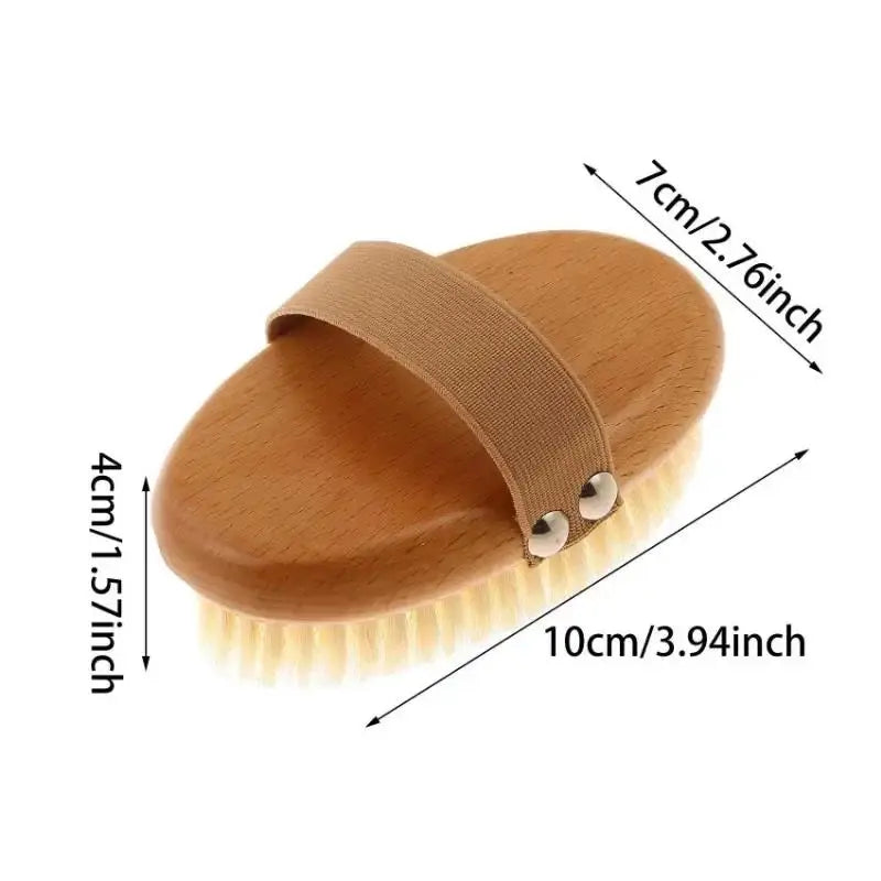 SPA Wooden Boar Bristle Body Brush