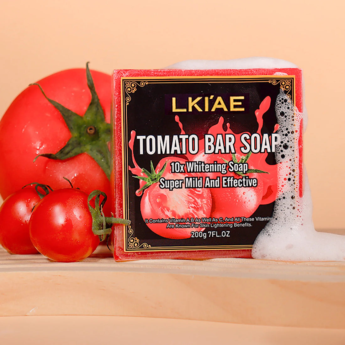 LKIAE Tomato Scented Natural Bar Soap – 200g