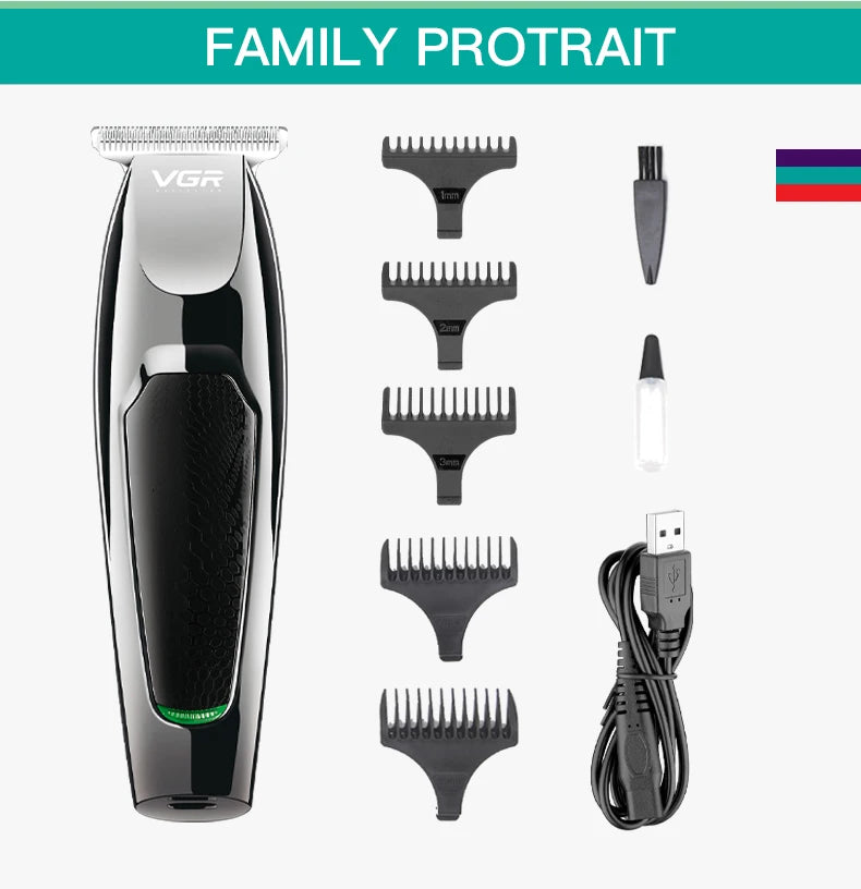 VGR V-030 Professional Cordless Hair Clipper