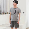 Men’s Cotton Two-Piece Pajama Set
