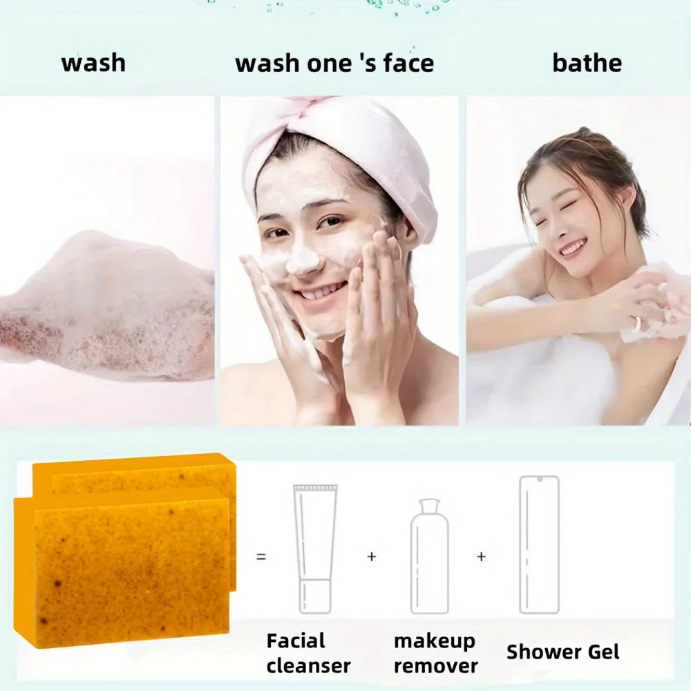 Turmeric & Lemon Handmade Soap Set