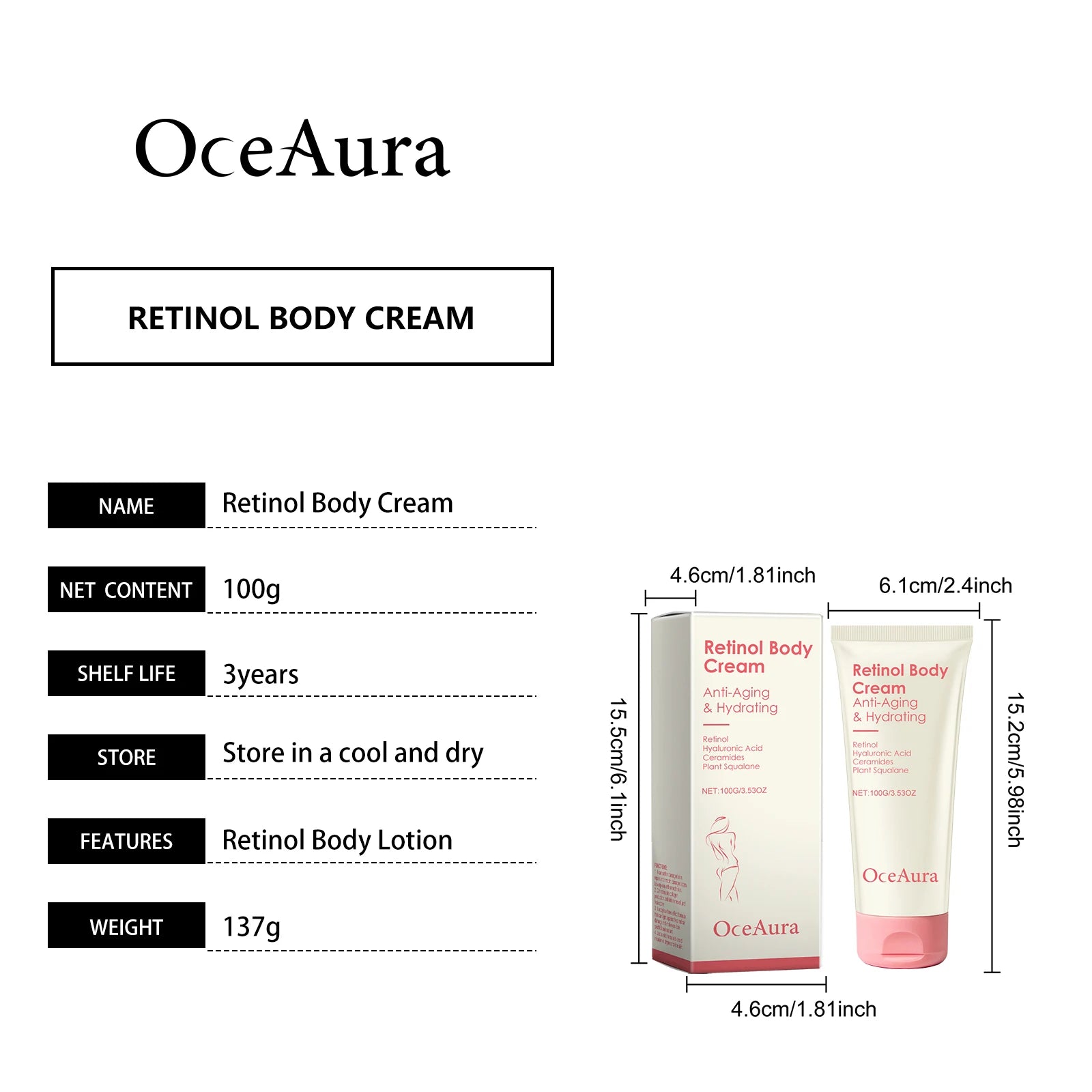 Retinol Firming & Anti-Wrinkle Body Lotion
