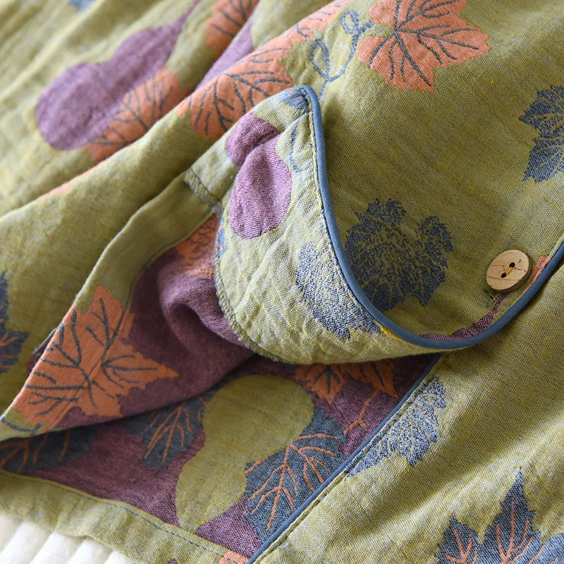 Women’s Japanese Cotton Pajama Set – Spring/Autumn