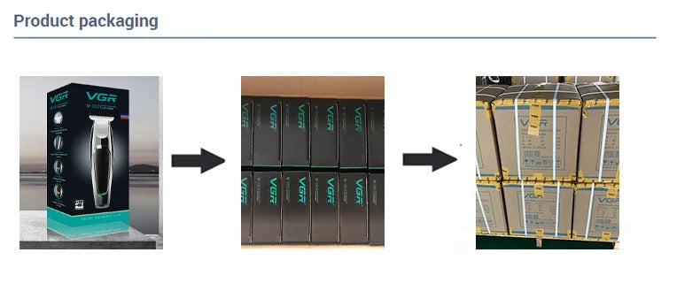 VGR V-030 Professional Cordless Hair Clipper