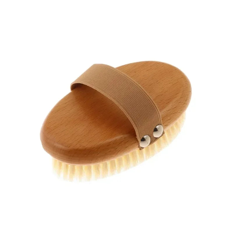 SPA Wooden Boar Bristle Body Brush