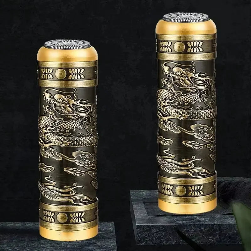 Dragon Head Mini USB Shaver for Men