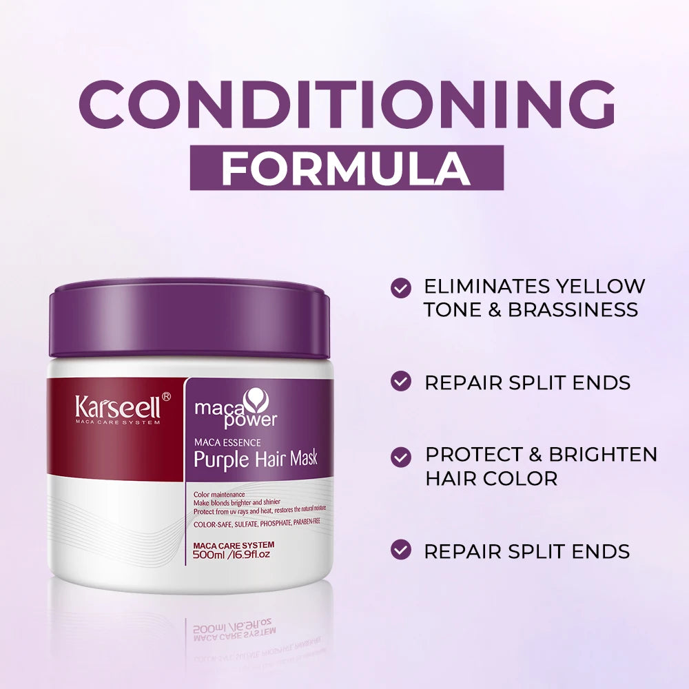 Karseell Purple Hair Mask – 500ml