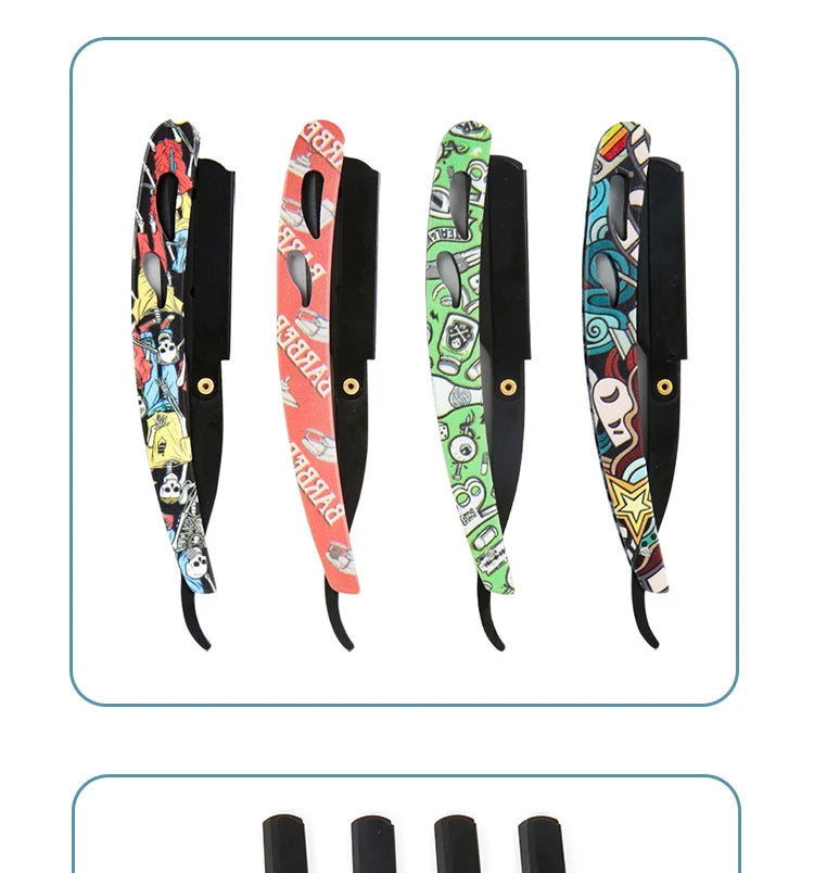 Men’s Straight Edge Barber Shavette Razor