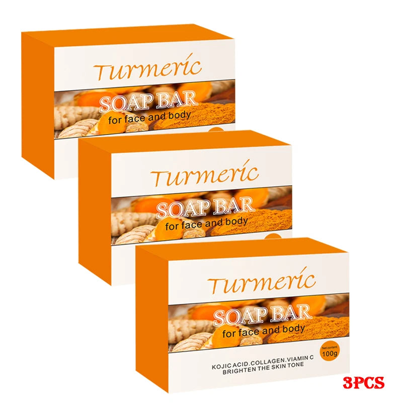 Turmeric & Lemon Handmade Soap Set