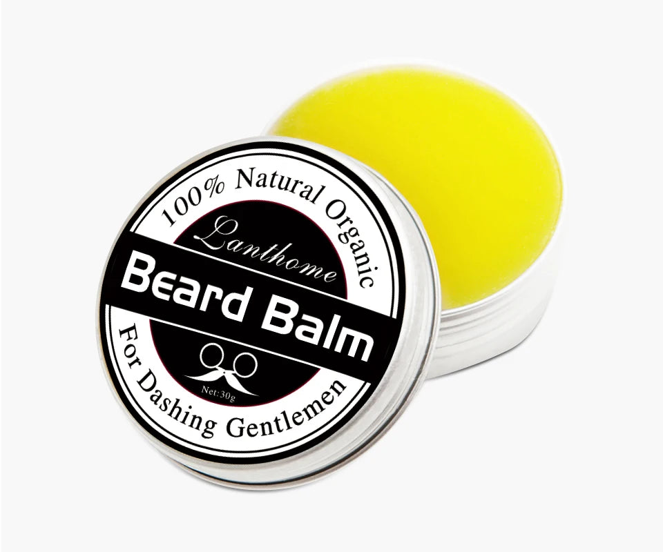 Men’s Natural Beard Balm & Growth Oil
